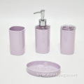 4pcs/set Ms polymer square shape bathroom set